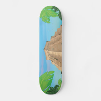 Skateboard Pirámide azteca