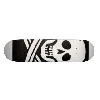 Skateboard pirata-bandera