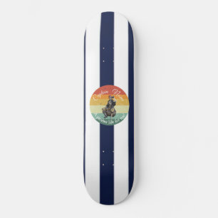 Skateboard Pirata Fiesta de Sunset Rum Skeleton