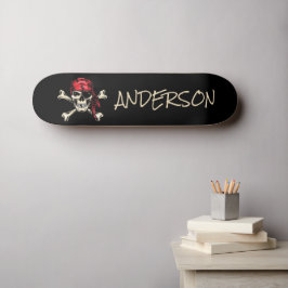 Skateboard pirata personalizada