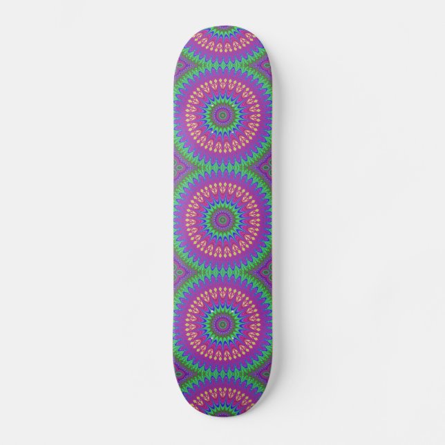 Skateboard Piscina BOHEMIAN BOHO MANDELA (Anverso)
