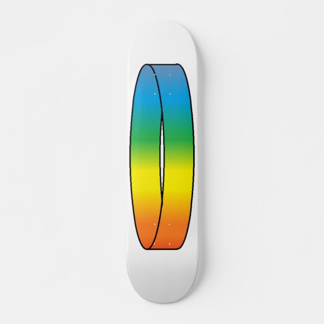 Skateboard Piscina de esquí Rainbow Ring (Anverso )