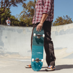 Skateboard Piscina de tranquilidad azul Bliss 1