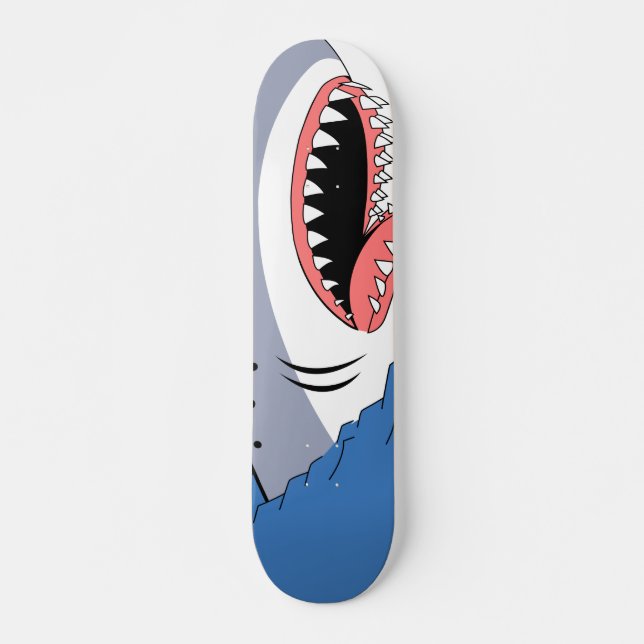 Skateboard Piso de patinaje en jaws. (Anverso )