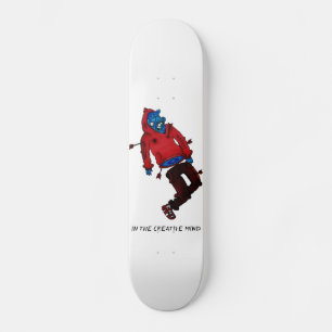 Skateboard Piso de patinaje personalizado con un diseño origi