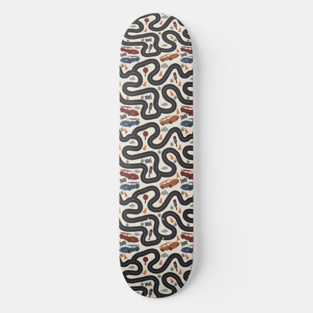Skateboard Pista de Carreras (Anverso)