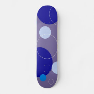 Skateboard Pista de patinaje de los círculos retro