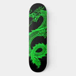 Skateboard Pista de patinaje Neon Green Dragon