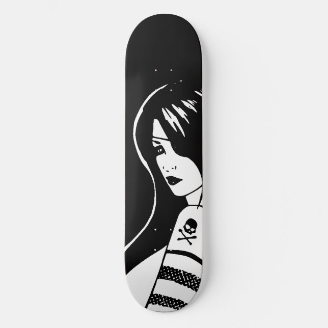 Skateboard Pista de patinaje para Chicas piratas (Anverso)