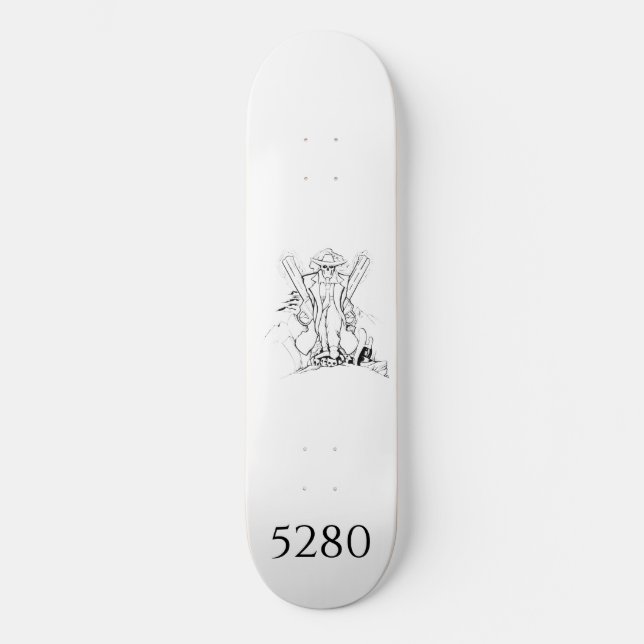 Skateboard Pistolero 5280 (Anverso)