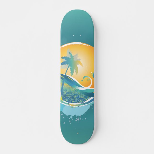 Skateboard PixDezines Grunge Aloha (30%) (30%) (30%) (30%) (3 (Anverso )