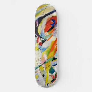Skateboard PixDezines Kandinsky 1914/panel de pared abstracto