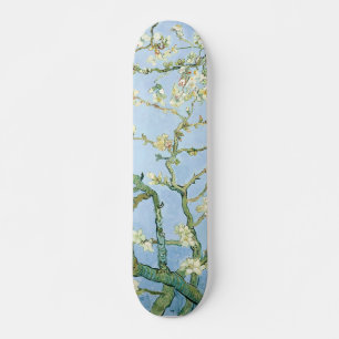 Skateboard PixDezines Van Gogh Flor de Almendro en Saint-Rémy