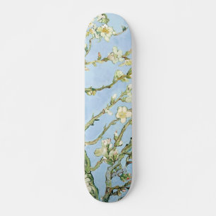 Skateboard PixDezines Van Gogh Flor de Almendro en Saint-Rémy
