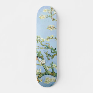 Skateboard PixDezines Van Gogh Flor de Almendro en Saint-Rémy