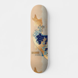 Skateboard PixDezines Vintage Gran Ola Hokusai 葛飾北斎の神奈川沖浪
