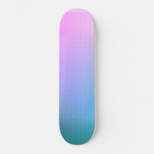 Skateboard Píxel cuadrado arco iris