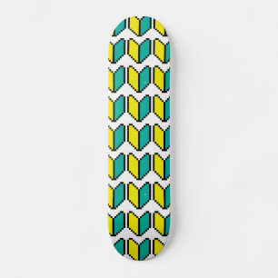 Skateboard Pixel Wakaba de 8 bits/Marca Shoshinsha