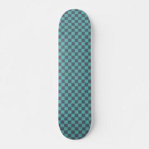 Skateboard Pizarra azul y verde