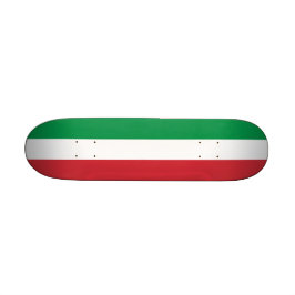 Skateboard Pizarra con bandera de Italia
