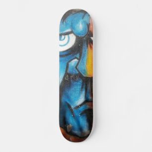 Skateboard Pizarra de arte de graffiti