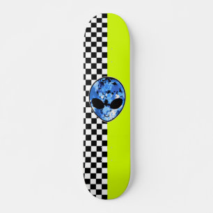 Skateboard Pizarra de patinaje a prueba de Neon Alien