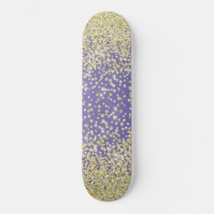 Skateboard Pizarra de patinaje Purpurina Purple Sparkle