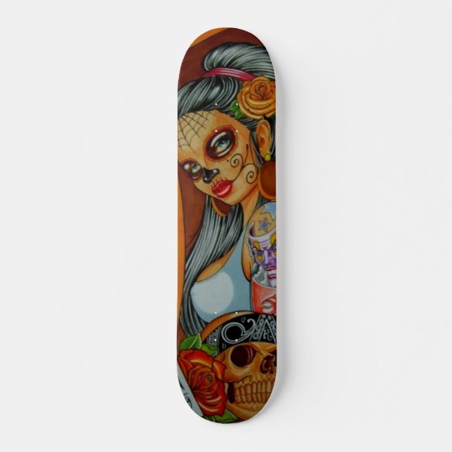 Skateboard Pizarra latina (Anverso )