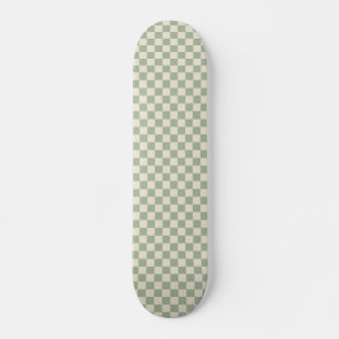 Skateboard Pizarra verde y blanco desactivado
