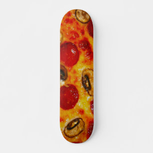 Skateboard Pizza Pepperoni y hongos