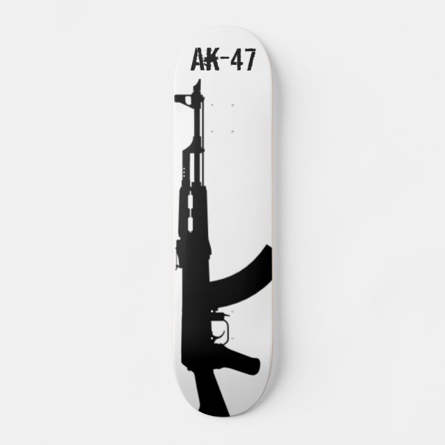 Skateboard Placa Ak-47 (Anverso)