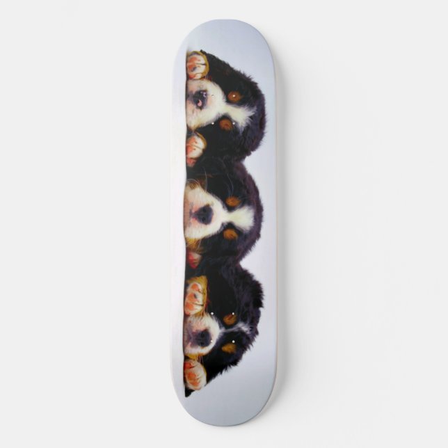 Skateboard Placa Cute Puppies Extreme Personalizado Pro Park (Anverso)