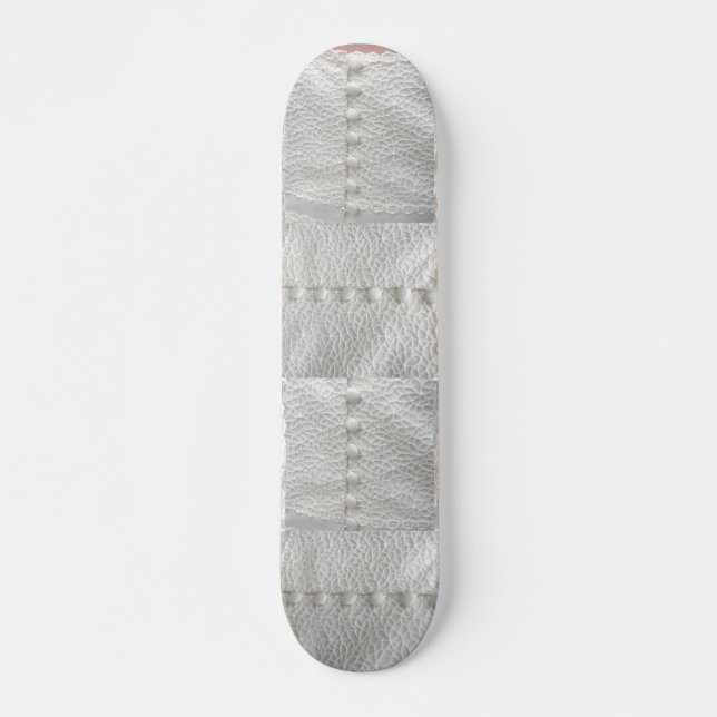 Skateboard Placa de Boda blanco - Personalizable (Anverso )