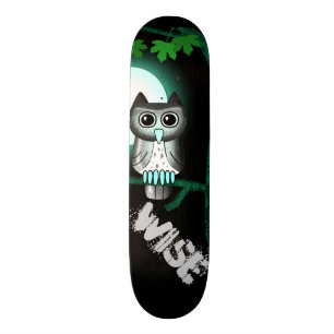 Skateboard Placa de esquí de Búho Sabse