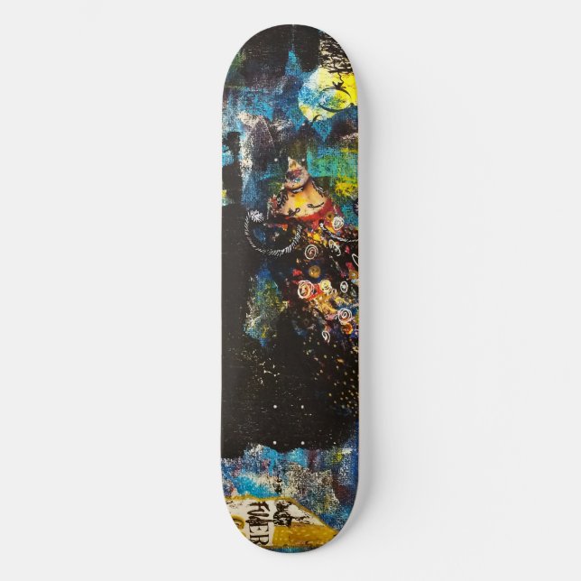 Skateboard Placa de esquí de colección (Anverso)