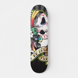 Skateboard Placa de esquí Dia de los Muertos