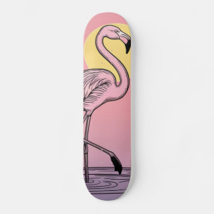 Skateboard Placa de esquí Flamingo