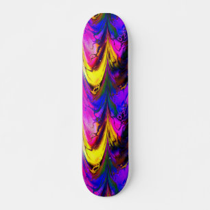 Skateboard Placa de esquí Fractal Marble7A