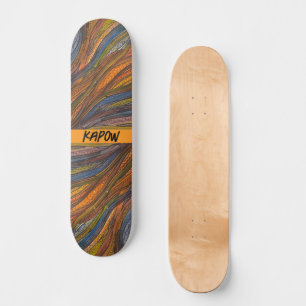 Skateboard Placa de esquí "Harvest Blue Strands"