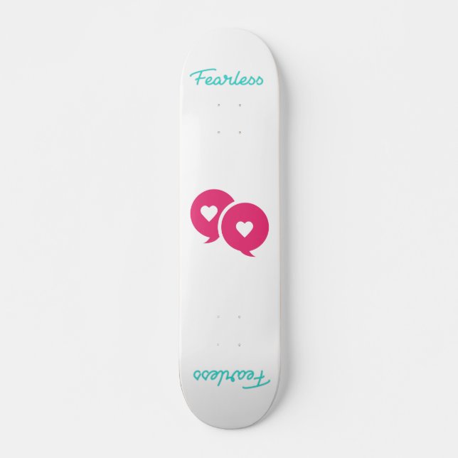 Skateboard Placa de esquí intrépida (Anverso )