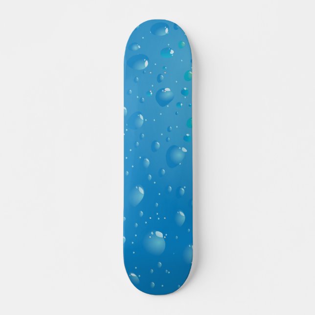 Skateboard Placa de esquí muy Guay Water Droplets (Anverso )