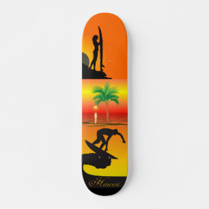 Skateboard Placa de esquí Palm Tree