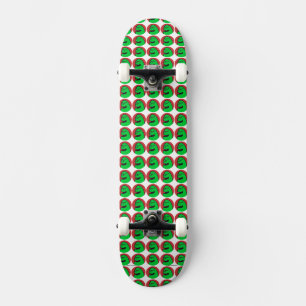 Skateboard Placa de esquí "Weenii Head" Green Weenii (con rue