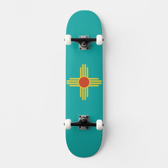 Skateboard Placa de matrícula de Nuevo México (Anverso)