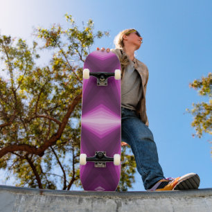 Skateboard Placa de patinaje Amethyst Purple Gradient HAMbWG