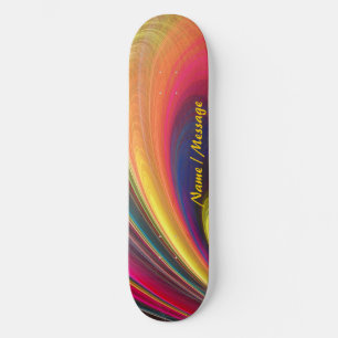 Skateboard Placa de patinaje artístico 4 Fractal