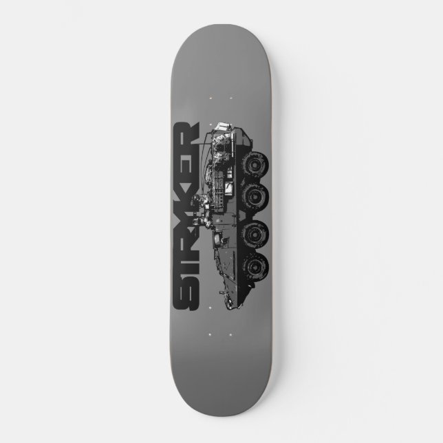 Skateboard Placa de patinaje de 1/8" para Stryker 8 (Anverso)