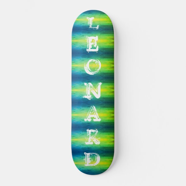 Skateboard Placa de patinaje de arce de rock duro personaliza (Anverso)