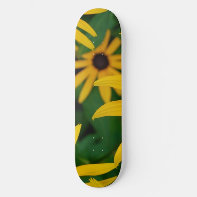 Skateboard Placa de patinaje de Flor (Anverso)