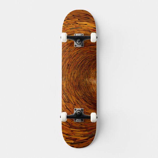 Skateboard Placa de patinaje de ilusión impresionante (Anverso)
